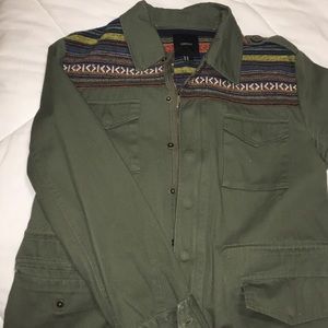 army green jacket